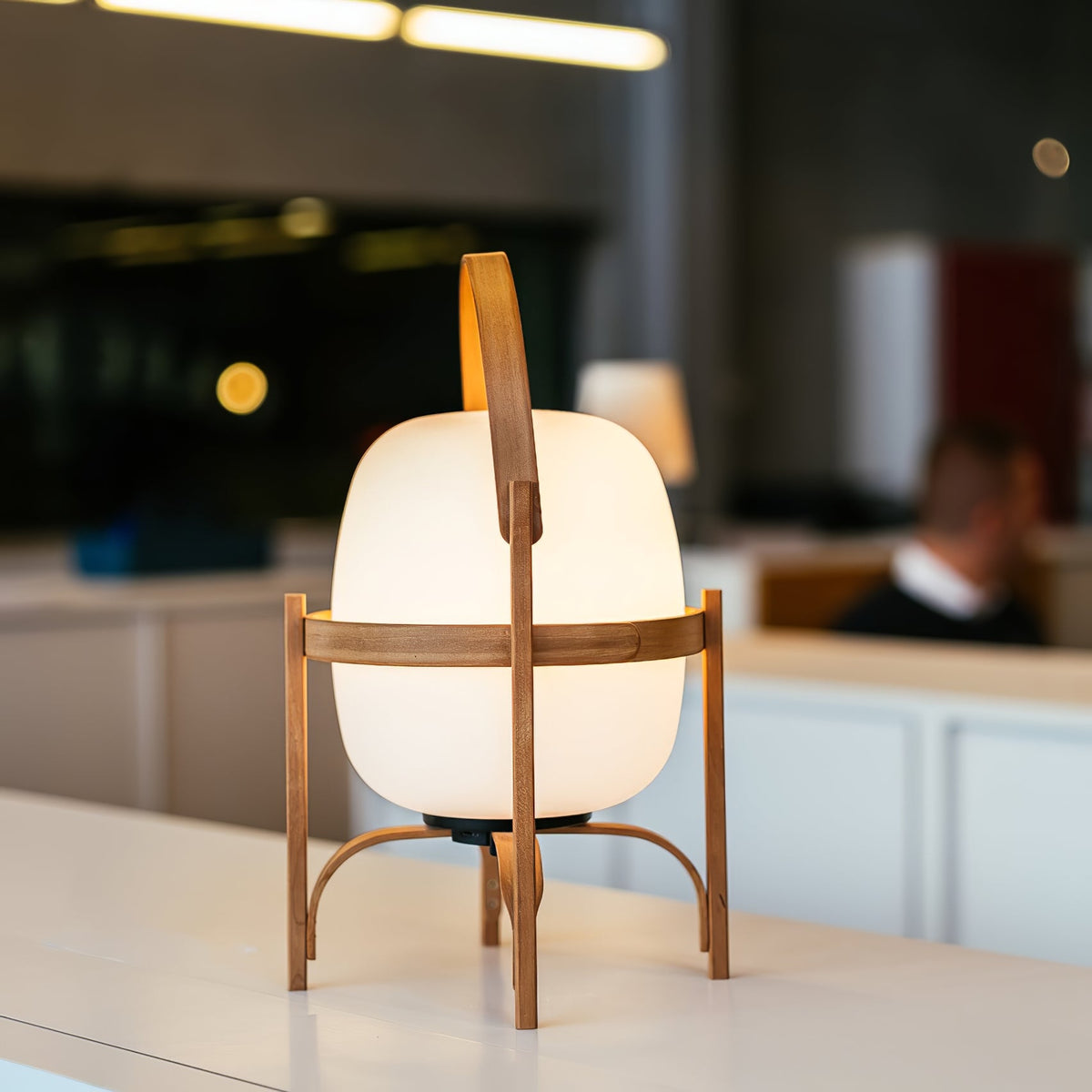 Portable Glass Table Lamp-Lighting > Table Lamps-casanuva-casanuva