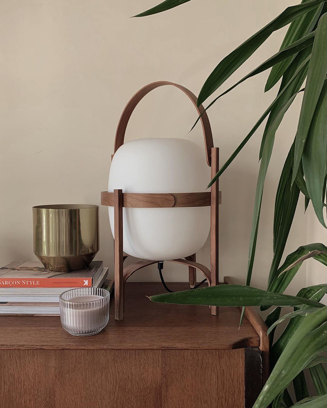 Portable Glass Table Lamp-Lighting > Table Lamps-casanuva-casanuva
