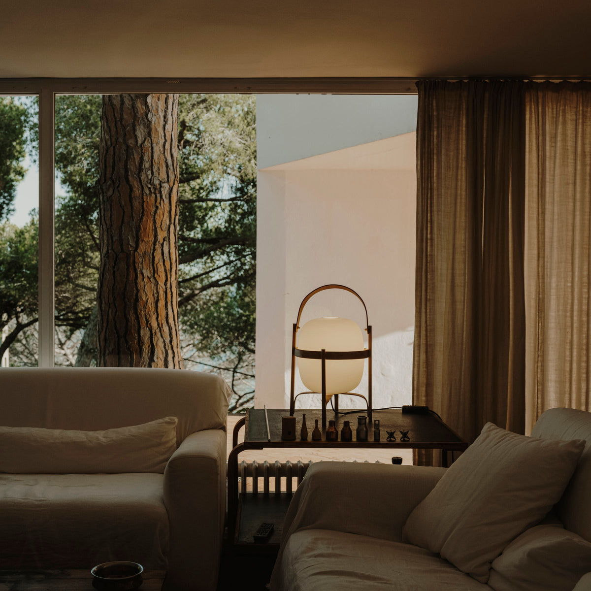 Portable Glass Table Lamp-Lighting > Table Lamps-casanuva-casanuva