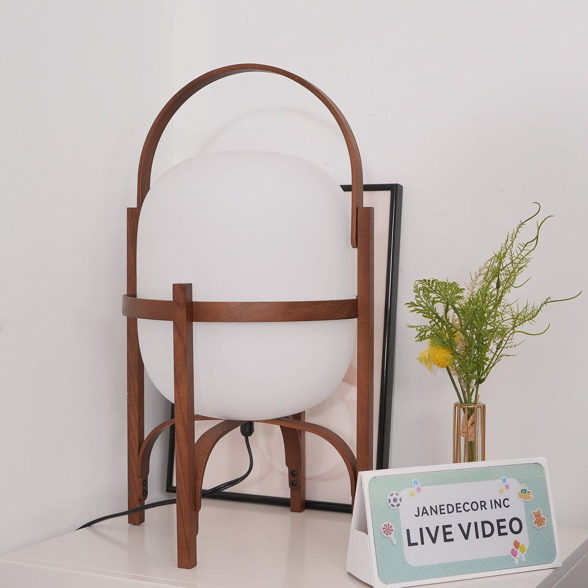 Portable Glass Table Lamp-Lighting > Table Lamps-casanuva-casanuva