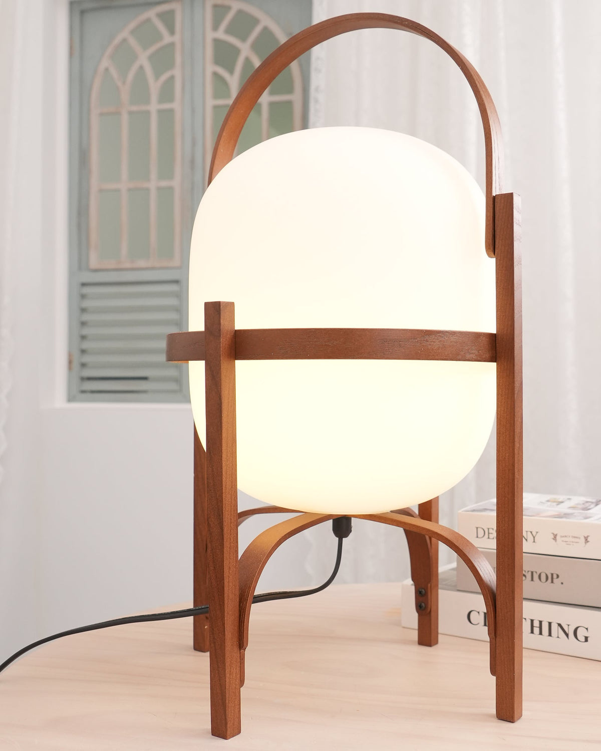Portable Glass Table Lamp-Lighting > Table Lamps-casanuva-casanuva