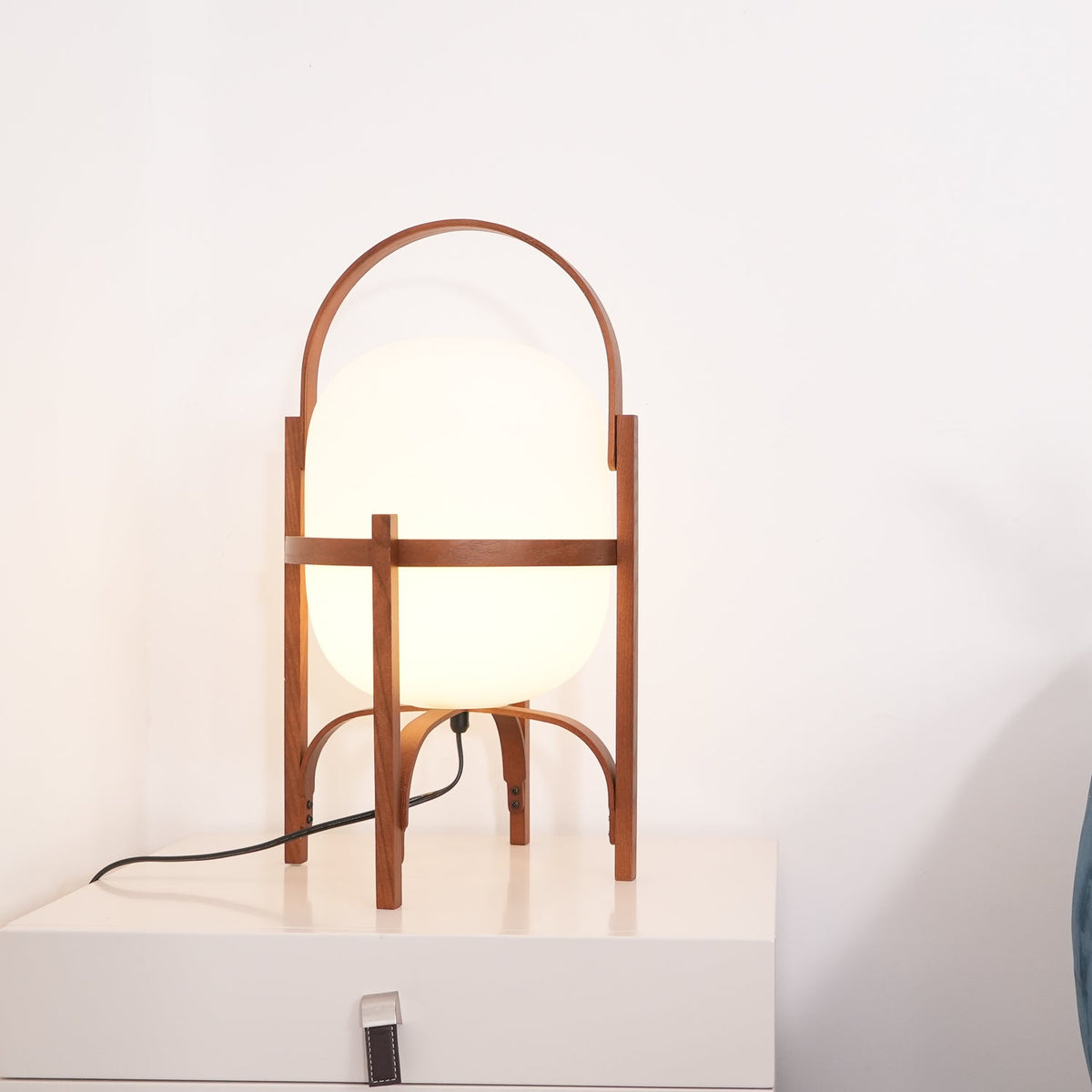 Portable Glass Table Lamp-Lighting > Table Lamps-casanuva-casanuva