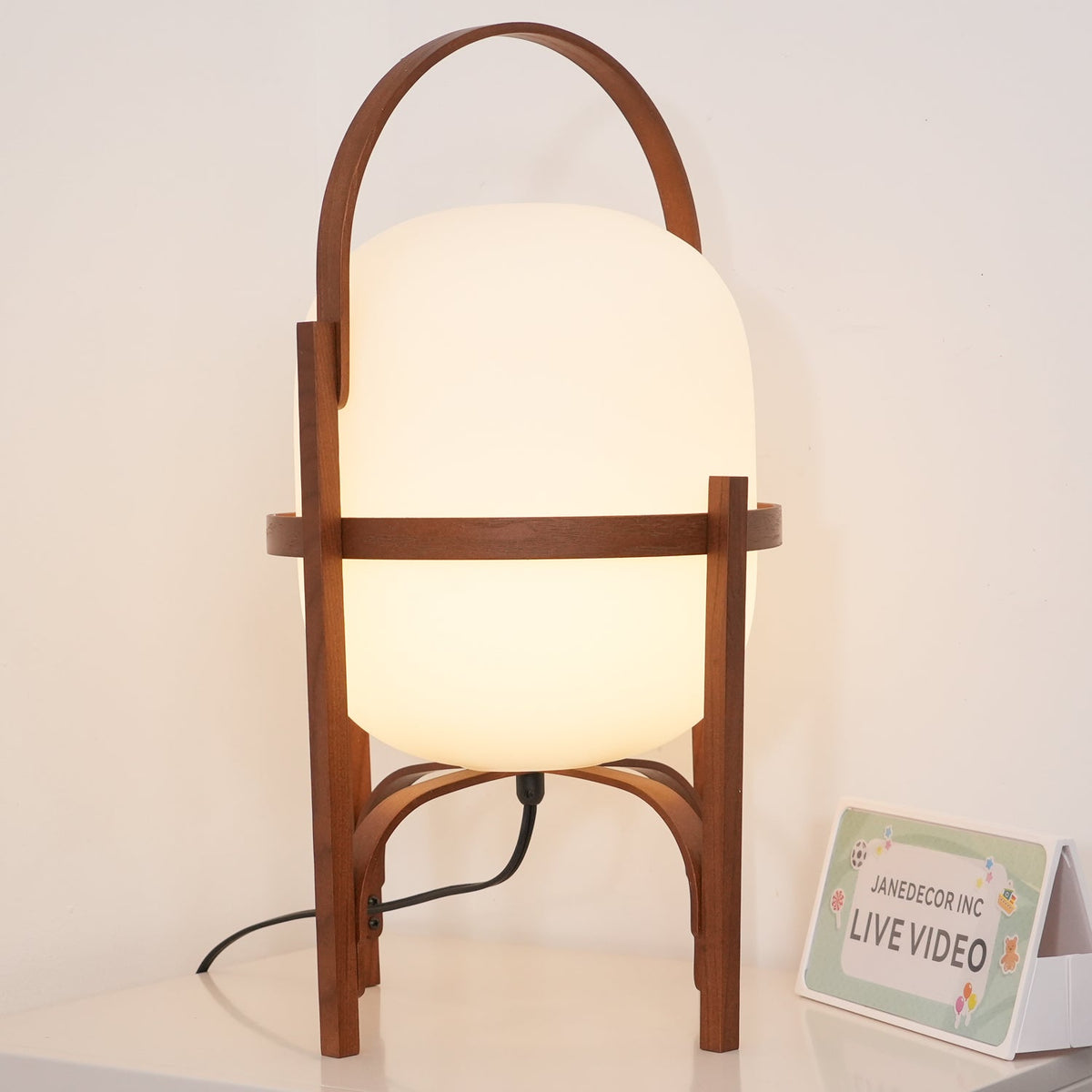 Portable Glass Table Lamp-Lighting > Table Lamps-casanuva-casanuva