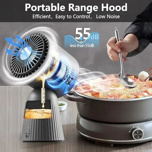 Portable Kitchen Extractor Fan-Kitchen & Dining > Kitchen Accessories-casanuva-casanuva