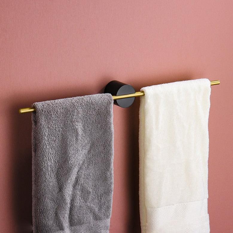 Portable Towel Rack Minimalist Metal Design-Bedding & Bath > Bathroom Accessories-casanuva-casanuva