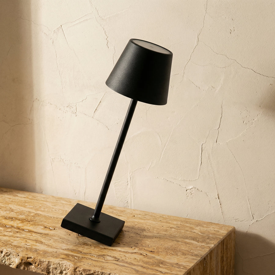 Portable Wireless LED Table Lamp-Lighting > Table Lamps-casanuva-Black-casanuva
