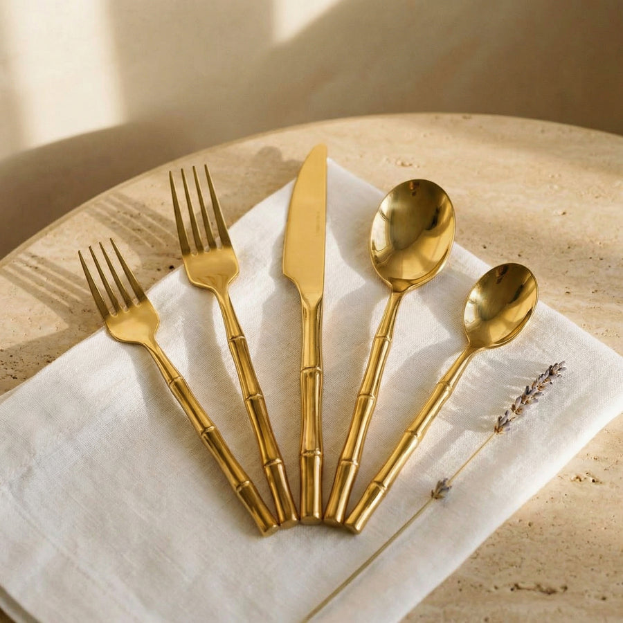 Premium Flatware Set Modern Durable Cutlery-Kitchen & Dining > Cutlery-casanuva-casanuva