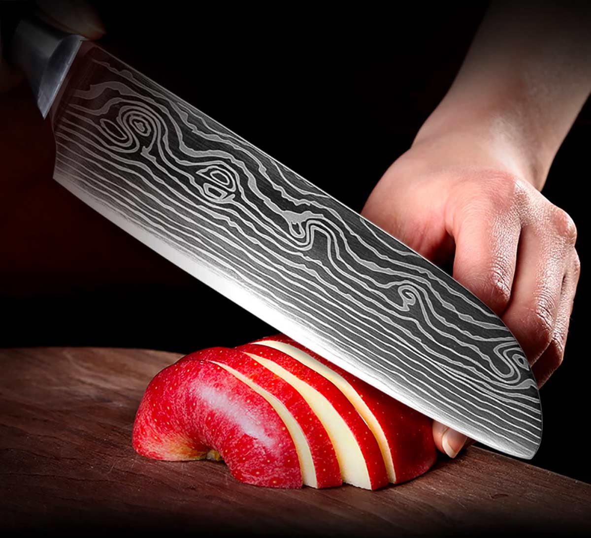 Professional Chef Knife Set with High Carbon Stainless Steel Blades-Kitchen & Dining > Knives-casanuva-casanuva