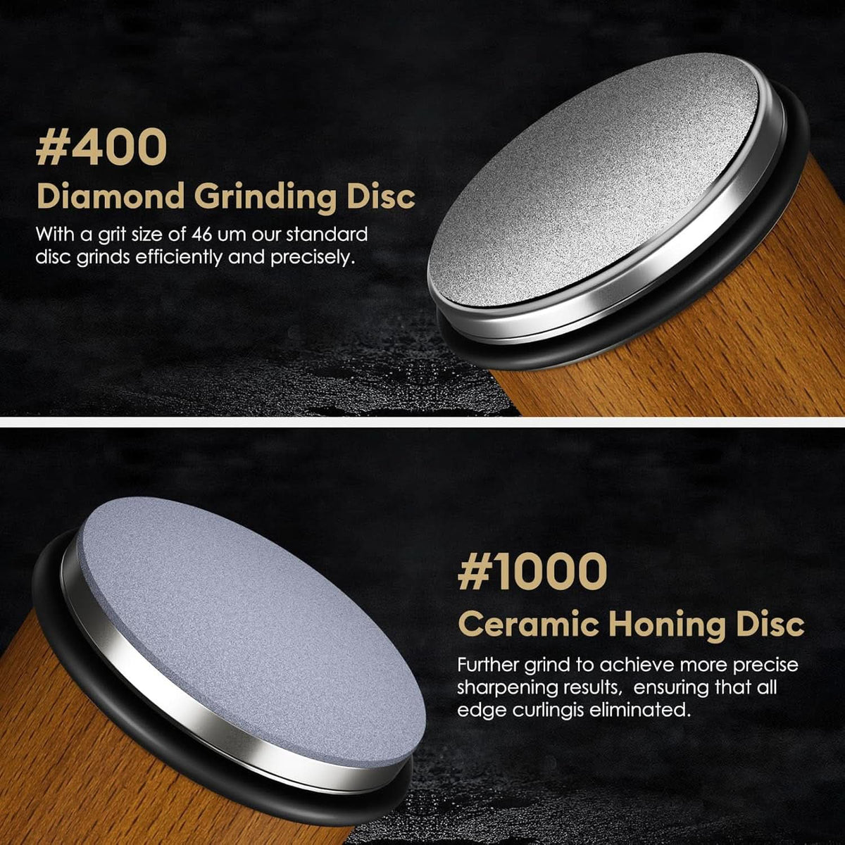 Professional Knife Sharpener with Diamond Roller-Kitchen & Dining > Cooking Utensils-casanuva-casanuva