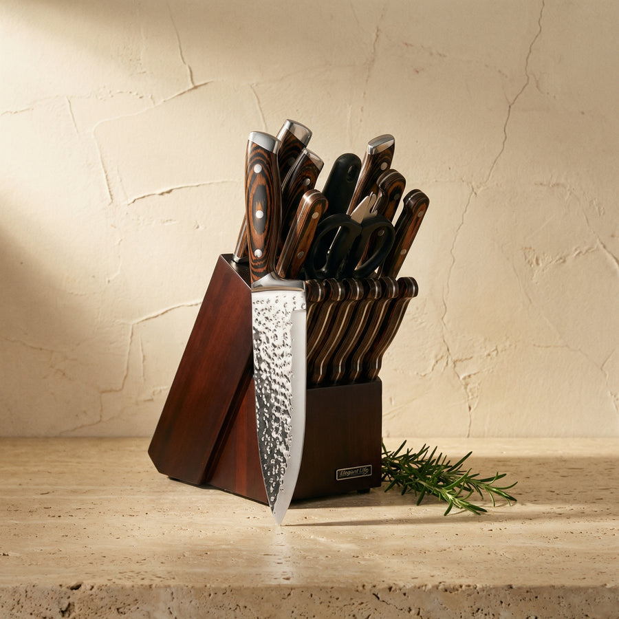 Professional Stainless Steel Chef Knife Set-Kitchen & Dining > Knives-casanuva-casanuva