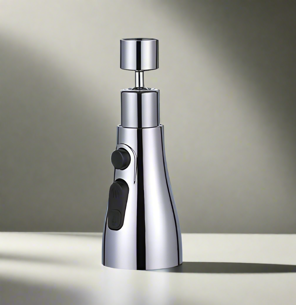 Pull-out kitchen faucet black 360° swivel water-saving feature-Kitchen & Dining > Kitchen Faucets-casanuva-casanuva
