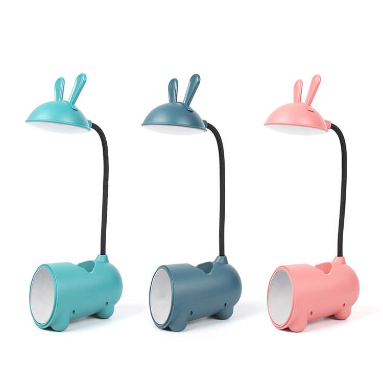 Rabbit LED Touch USB Desk Lamp and Pen Holder-Lighting > Table Lamps-casanuva-casanuva