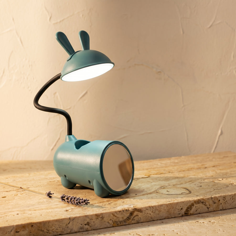 Rabbit LED Touch USB Desk Lamp and Pen Holder-Lighting > Table Lamps-casanuva-casanuva