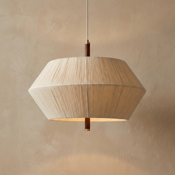 Rattan Ceiling Light Wabi Sabi Design-Lighting > Pendant Lights-casanuva-D30cm-Wooden-Warm Light-casanuva