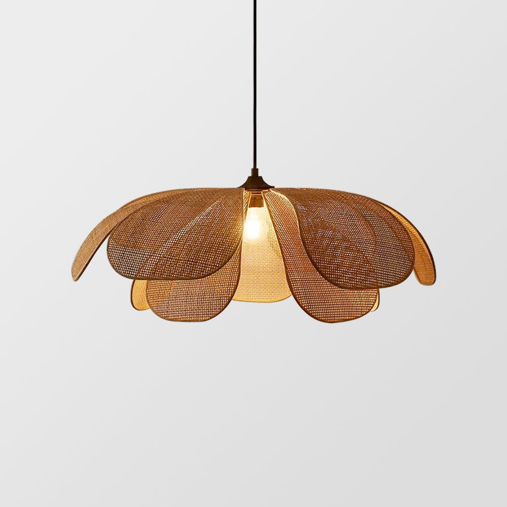 Rattan Rustic Pendant Light Lamp Shade-Lighting > Pendant Lights-casanuva-casanuva