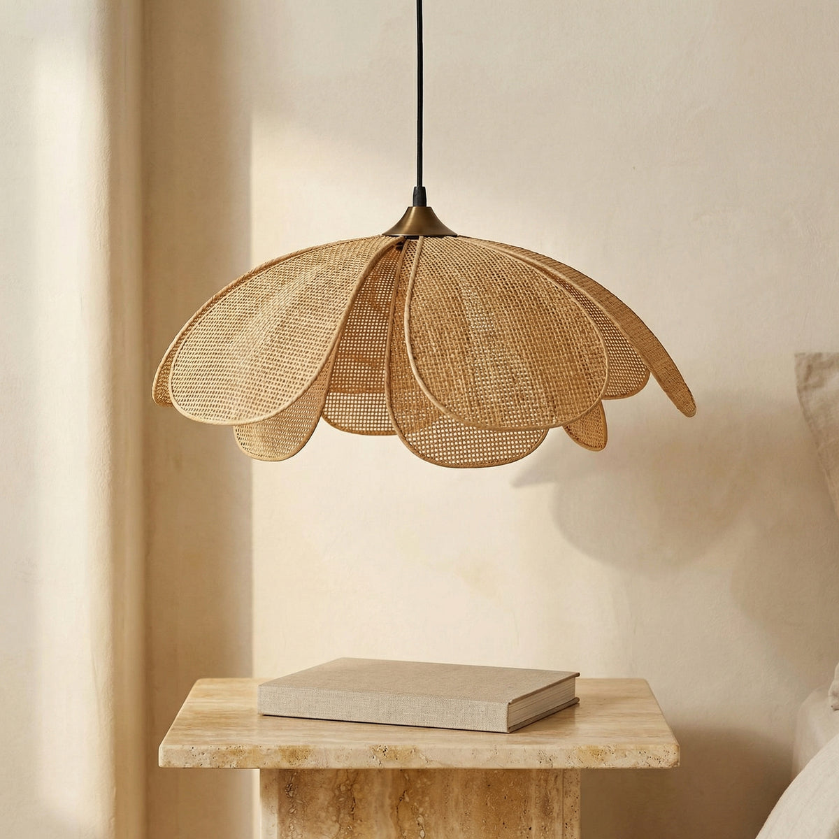 Rattan Rustic Pendant Light Lamp Shade-Lighting > Pendant Lights-casanuva-casanuva