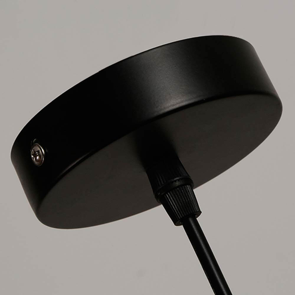 Red Rust Dome Pendant Light 1-Light Retro Design-Lighting > Pendant Lights-casanuva-casanuva