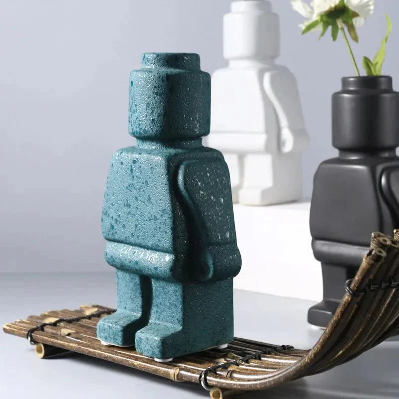 Resin Body Vase for Flowers and Decorative Accents-Home Decor > Vases-casanuva-casanuva