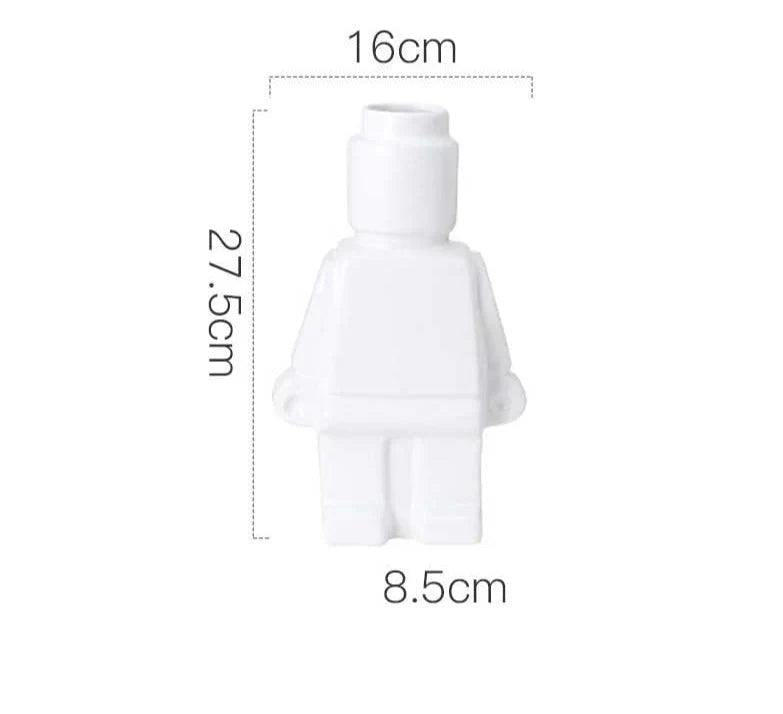 Resin Body Vase for Flowers and Decorative Accents-Home Decor > Vases-casanuva-casanuva