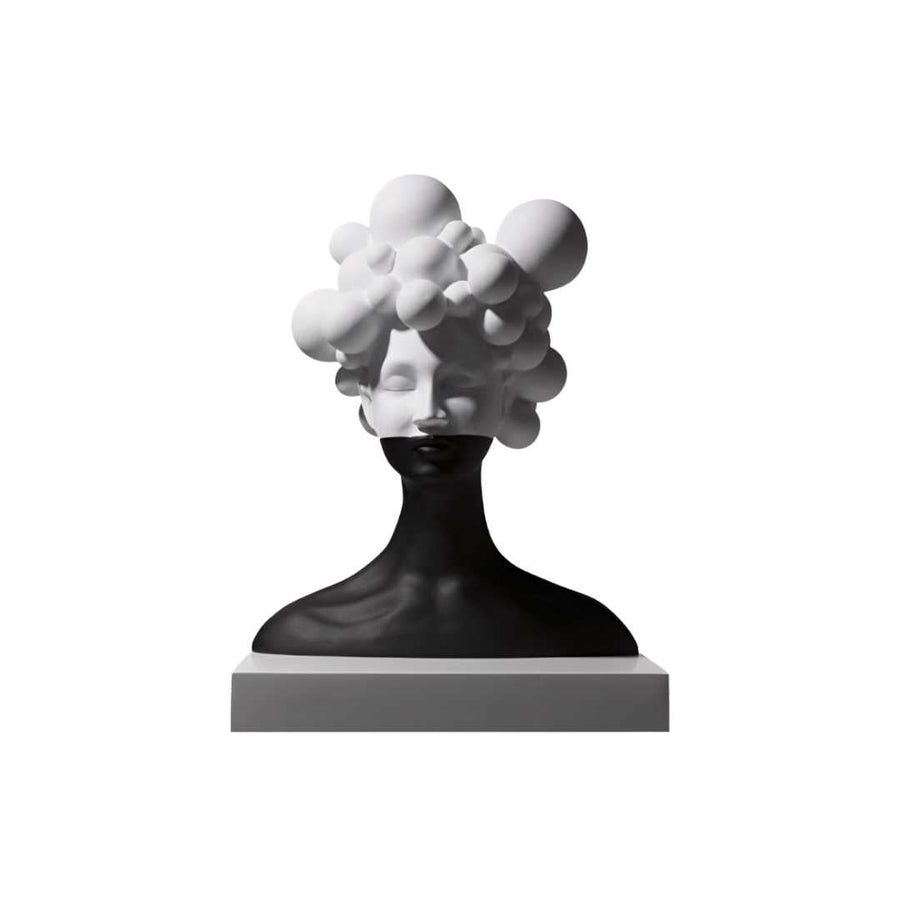 Resin Mysterious Woman Statue Nazla-Home Decor > Sculptures & Figurines-casanuva-casanuva