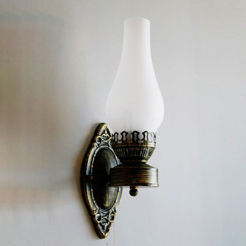Retro Kerosene Wall Sconce Lamp 1-Light Design-Lighting > Wall Lights-casanuva-casanuva