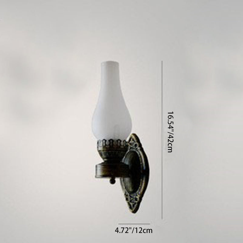 Retro Kerosene Wall Sconce Lamp 1-Light Design-Lighting > Wall Lights-casanuva-casanuva