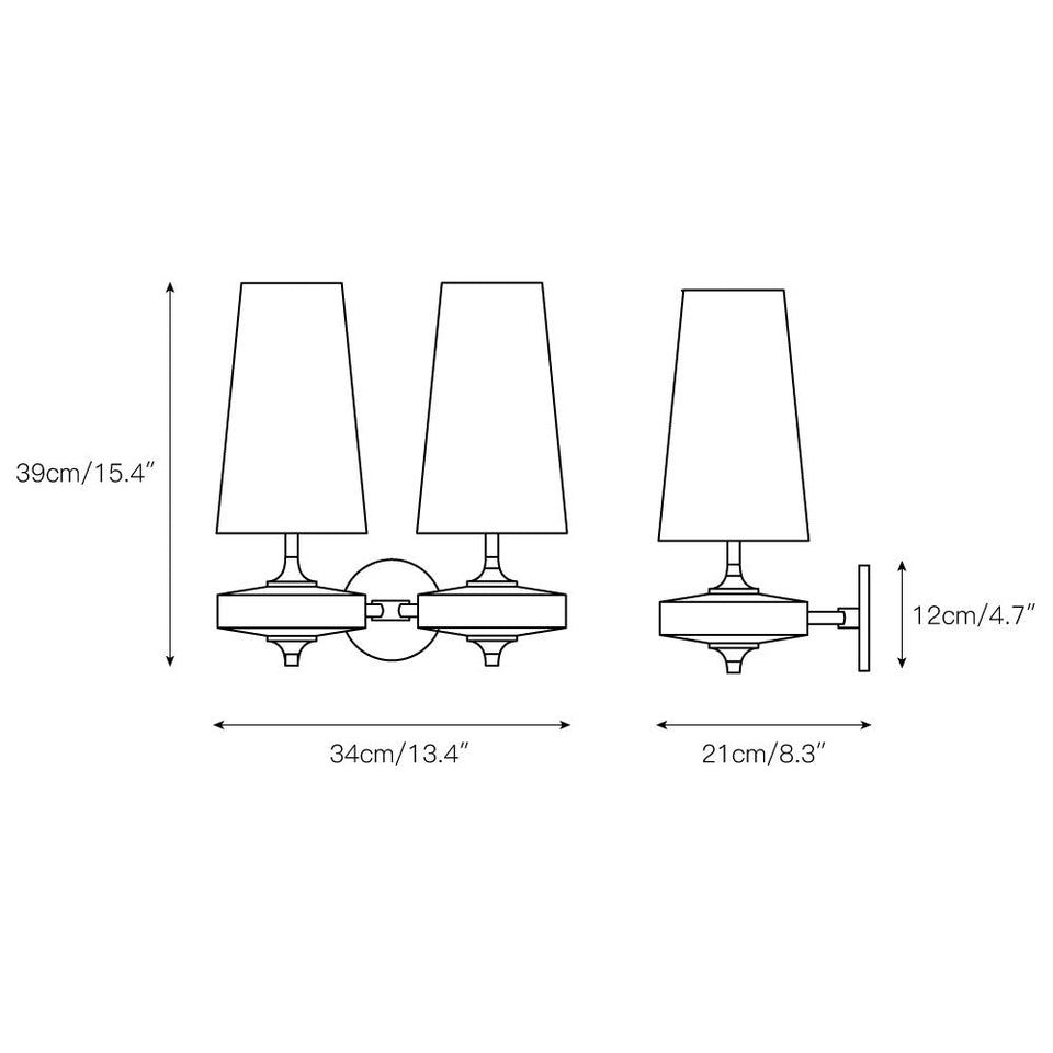 Rho Wall Lamp LED-Lighting > Wall Lights-casanuva-casanuva