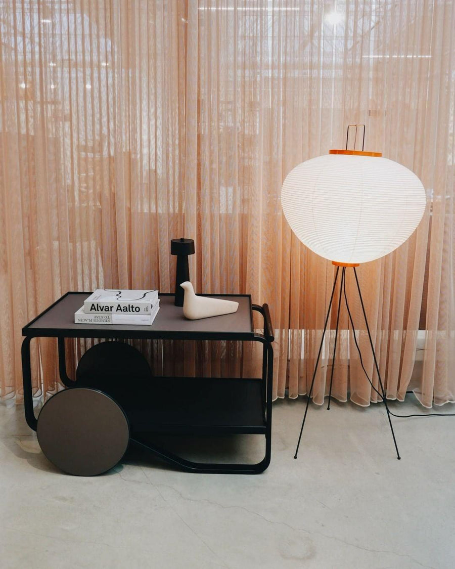 Rice Paper Floor Lamp with Soft Glow Lighting-Lighting > Floor Lamps-casanuva-casanuva