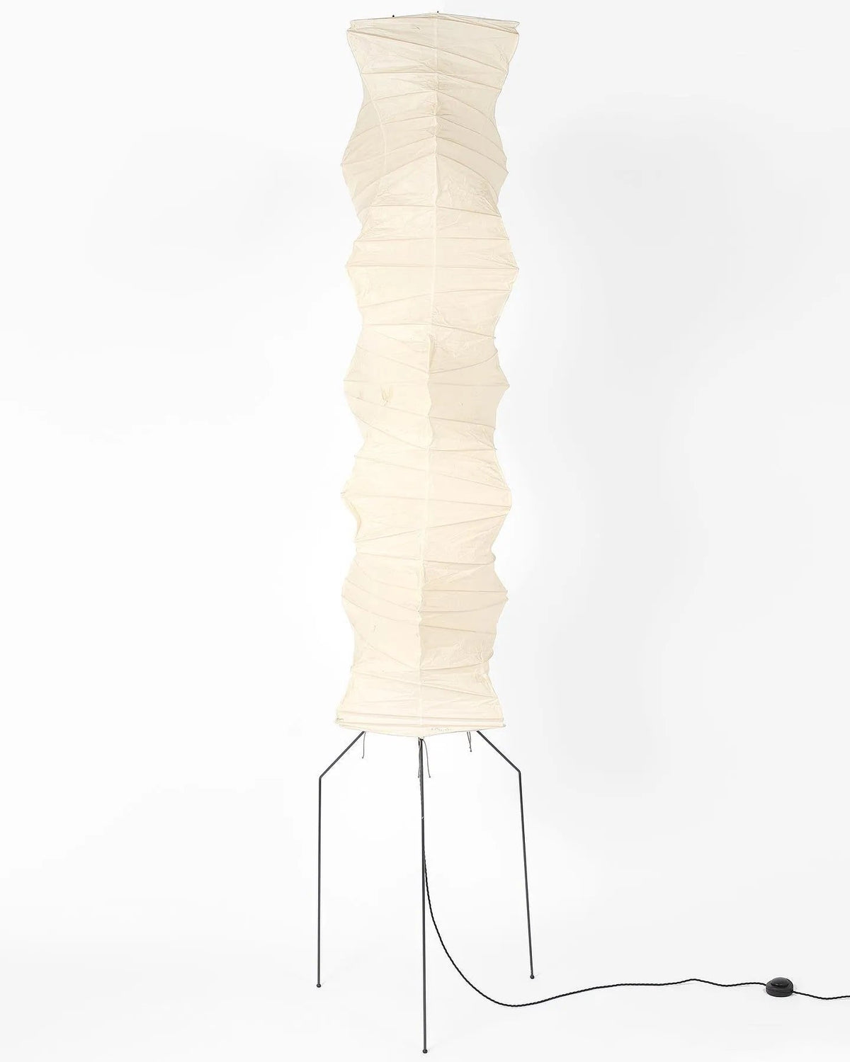 Rice Paper Floor Lamp with Soft Glow Lighting-Lighting > Floor Lamps-casanuva-casanuva
