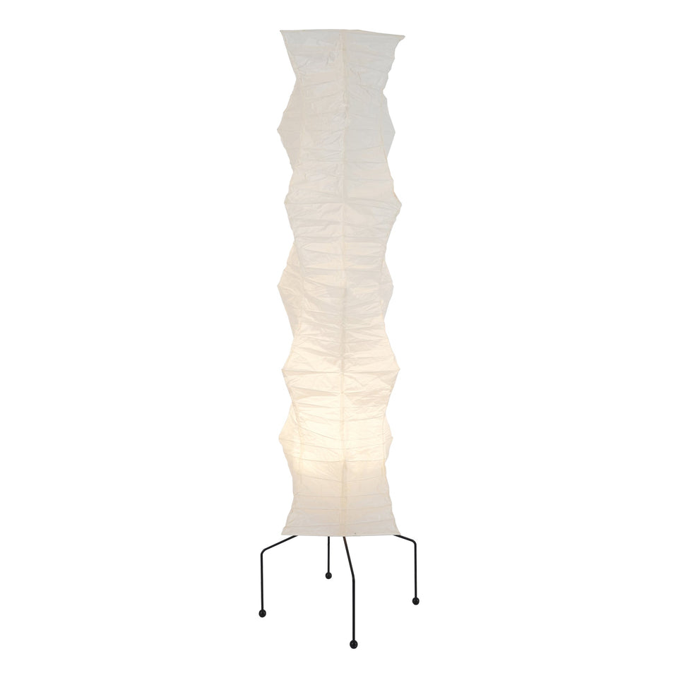 Rice Paper Floor Lamp with Soft Glow Lighting-Lighting > Floor Lamps-casanuva-casanuva