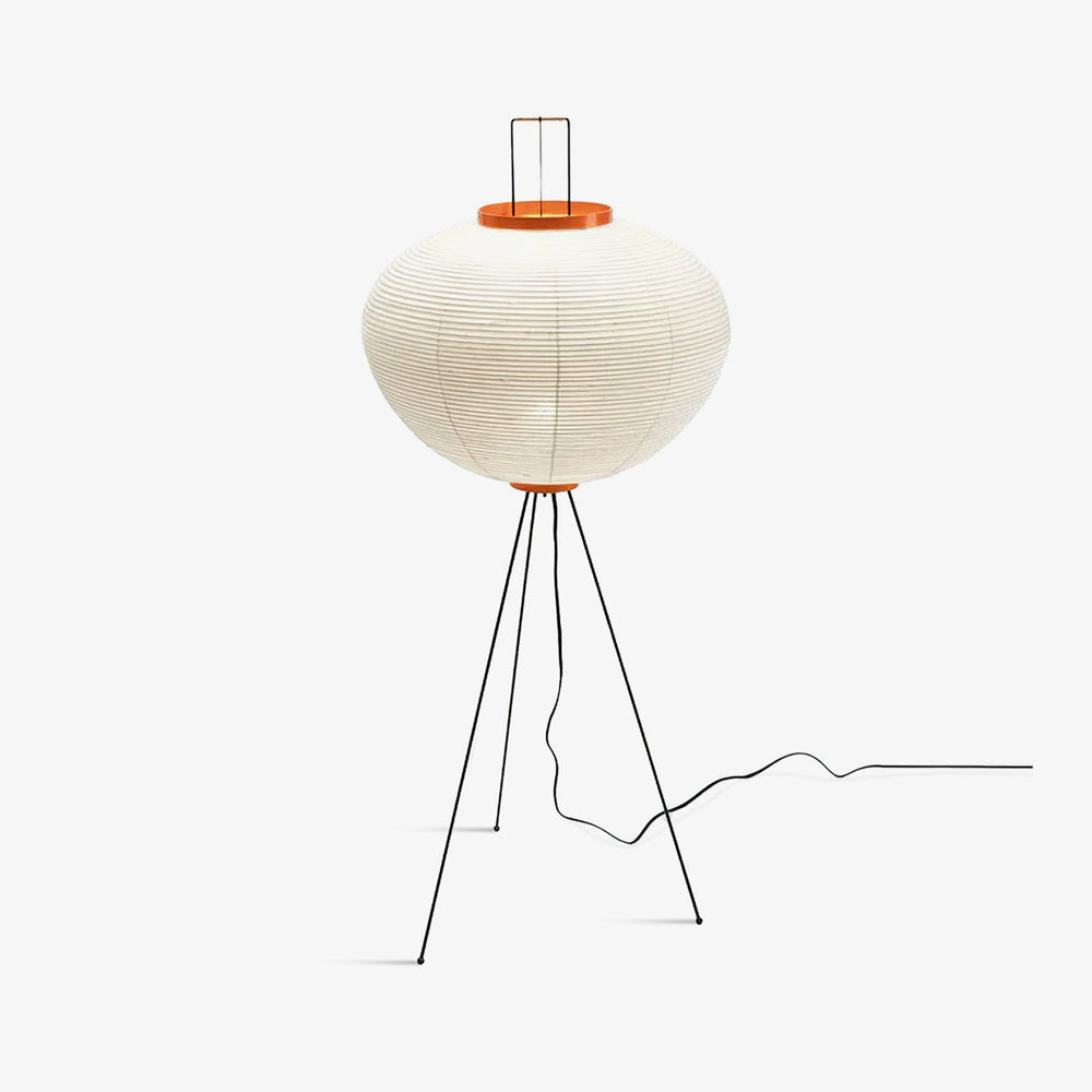 Rice Paper Floor Lamp with Soft Glow Lighting-Lighting > Floor Lamps-casanuva-casanuva