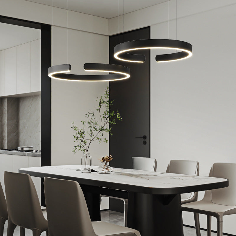 Ring Pendant Light with Adjustable Height-Lighting > Pendant Lights-casanuva-casanuva