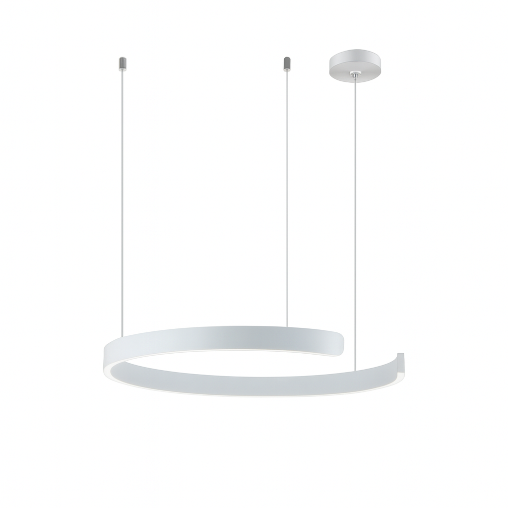 Ring Pendant Light with Adjustable Height-Lighting > Pendant Lights-casanuva-casanuva