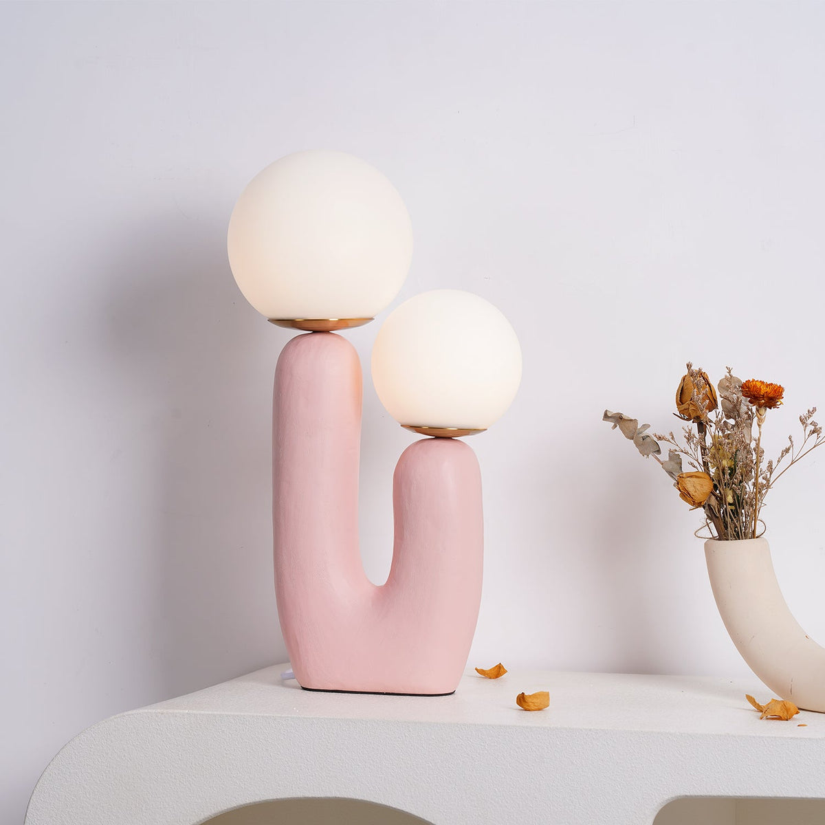 Rough Textured Table Lamp-Lighting > Table Lamps-casanuva-casanuva