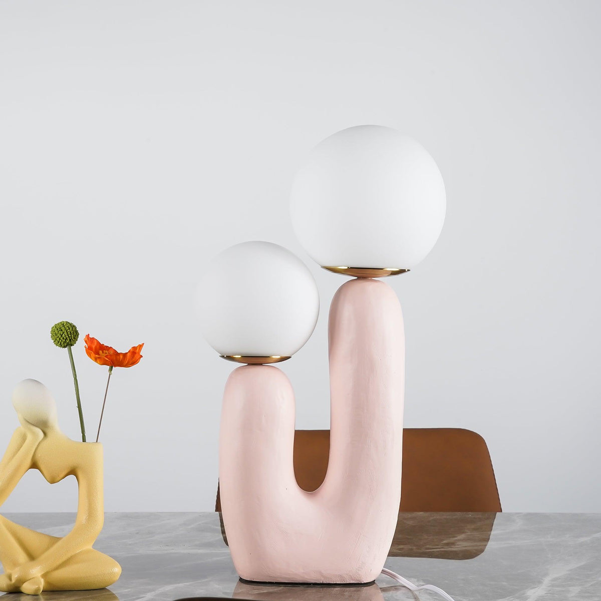 Rough Textured Table Lamp-Lighting > Table Lamps-casanuva-casanuva