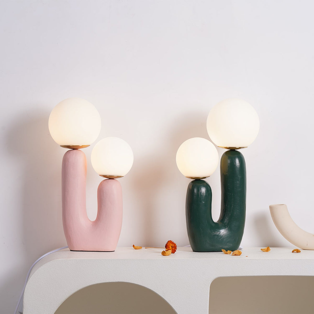 Rough Textured Table Lamp-Lighting > Table Lamps-casanuva-casanuva