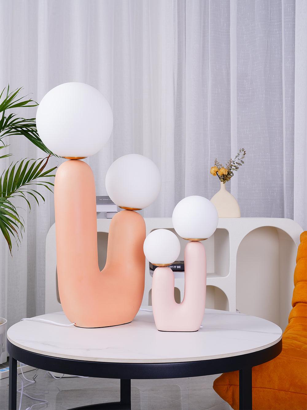 Rough Textured Table Lamp-Lighting > Table Lamps-casanuva-casanuva