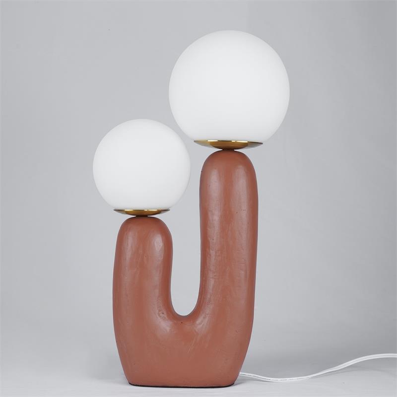 Rough Textured Table Lamp-Lighting > Table Lamps-casanuva-casanuva