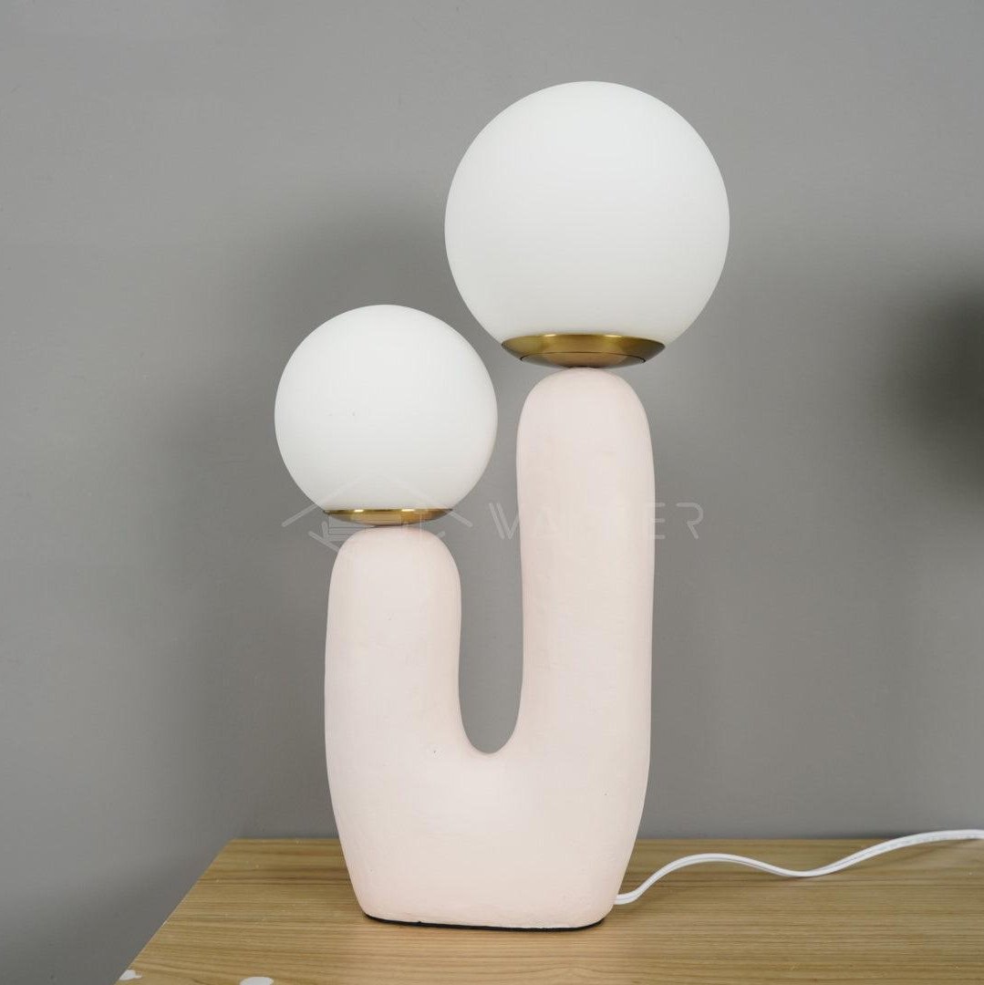 Rough Textured Table Lamp-Lighting > Table Lamps-casanuva-casanuva