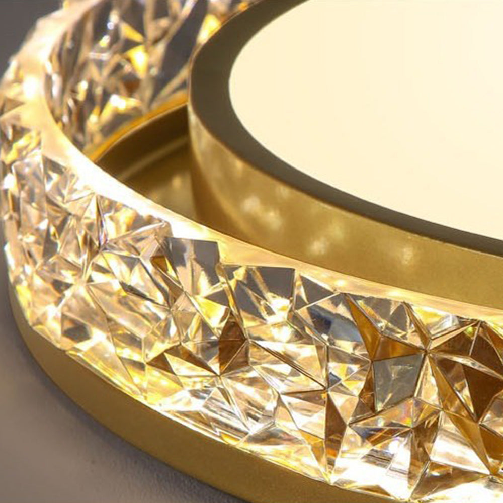 Round Acrylic Flush Mount Ceiling Light-Lighting > Ceiling Lights-casanuva-casanuva