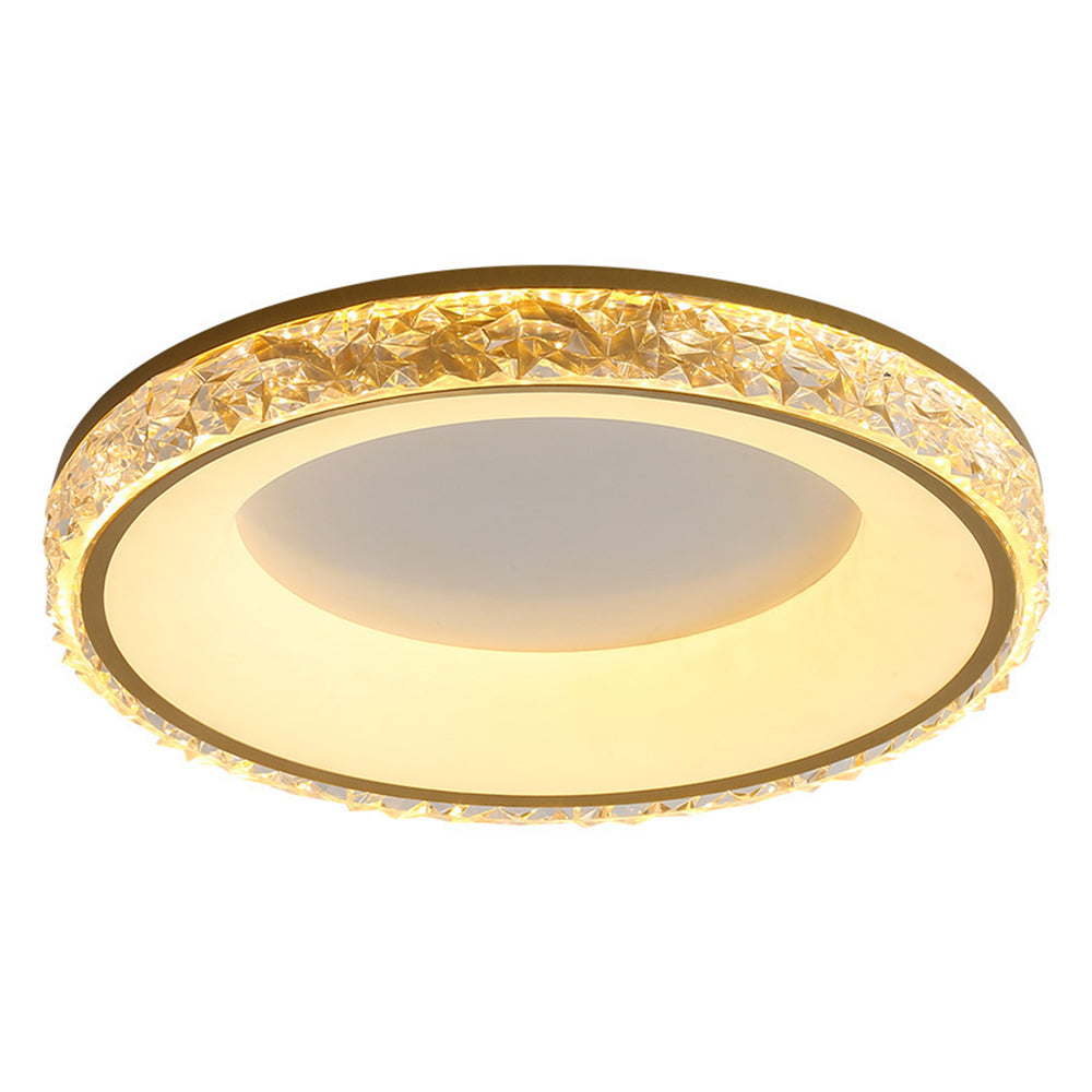 Round Acrylic Flush Mount Ceiling Light-Lighting > Ceiling Lights-casanuva-casanuva