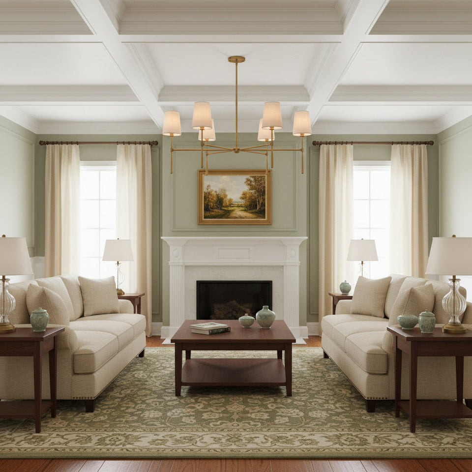 Round Chandelier Light Fixture-Lighting > Chandeliers & Pendant Lights-casanuva-casanuva