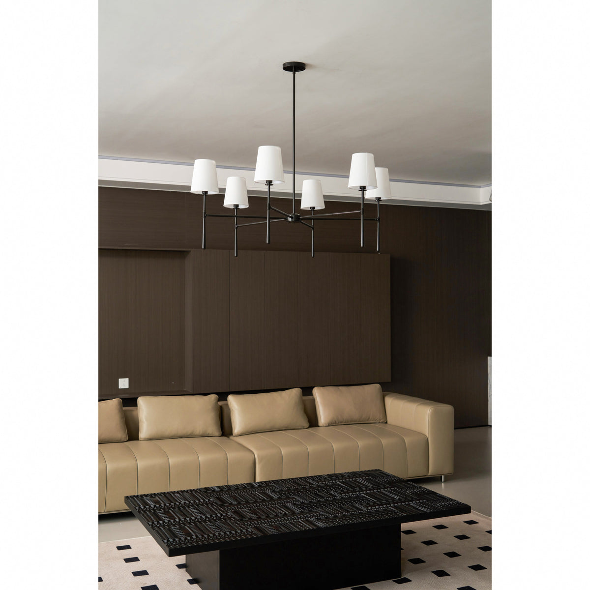 Round Chandelier Light Fixture-Lighting > Chandeliers & Pendant Lights-casanuva-casanuva