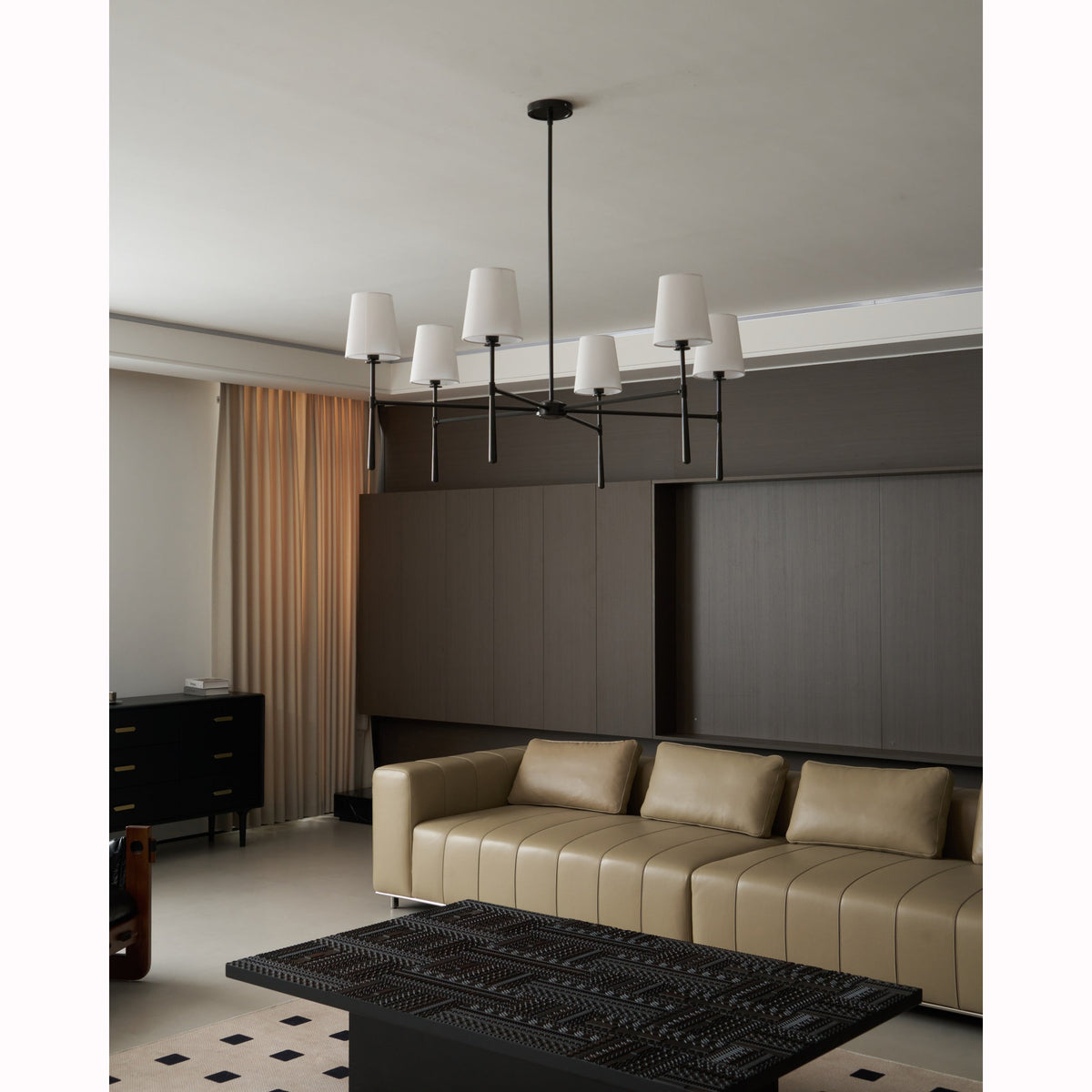 Round Chandelier Light Fixture-Lighting > Chandeliers & Pendant Lights-casanuva-casanuva