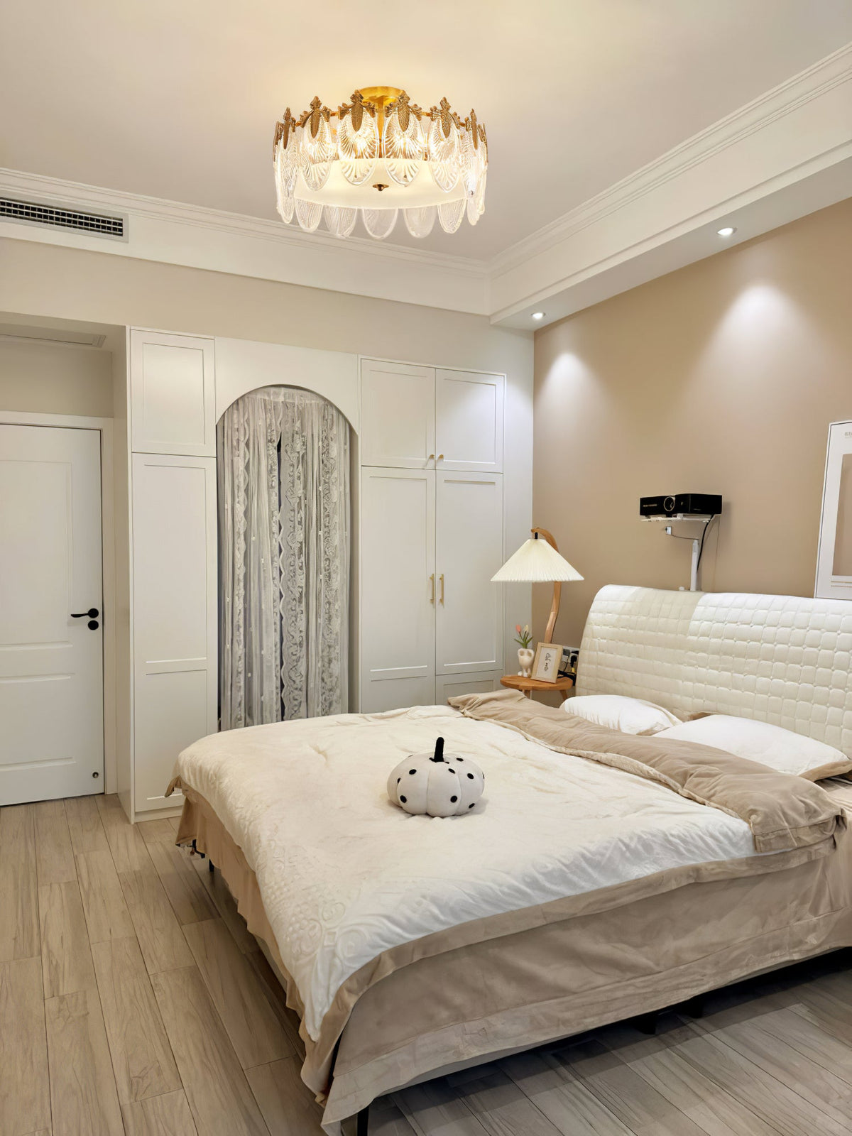 Round Decorative Glass Chandelier-Lighting > Chandeliers & Pendant Lights-casanuva-casanuva