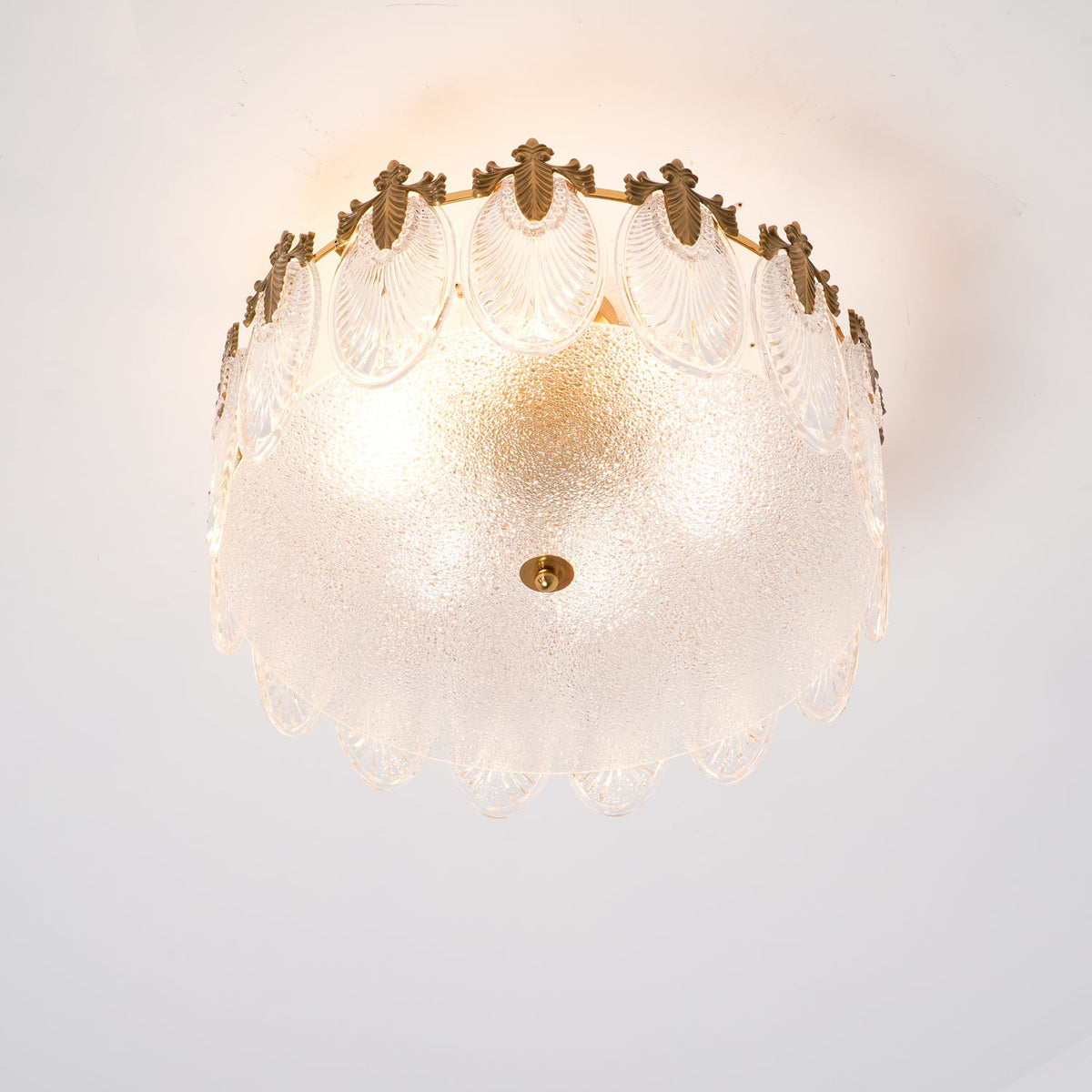 Round Decorative Glass Chandelier-Lighting > Chandeliers & Pendant Lights-casanuva-casanuva