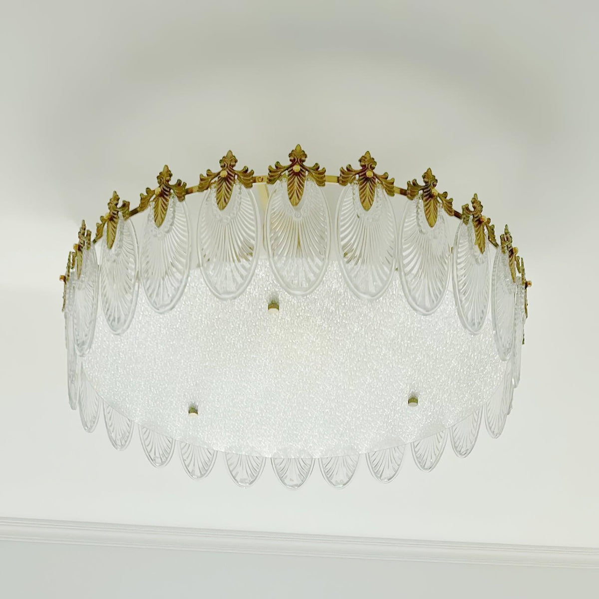 Round Decorative Glass Chandelier-Lighting > Chandeliers & Pendant Lights-casanuva-casanuva