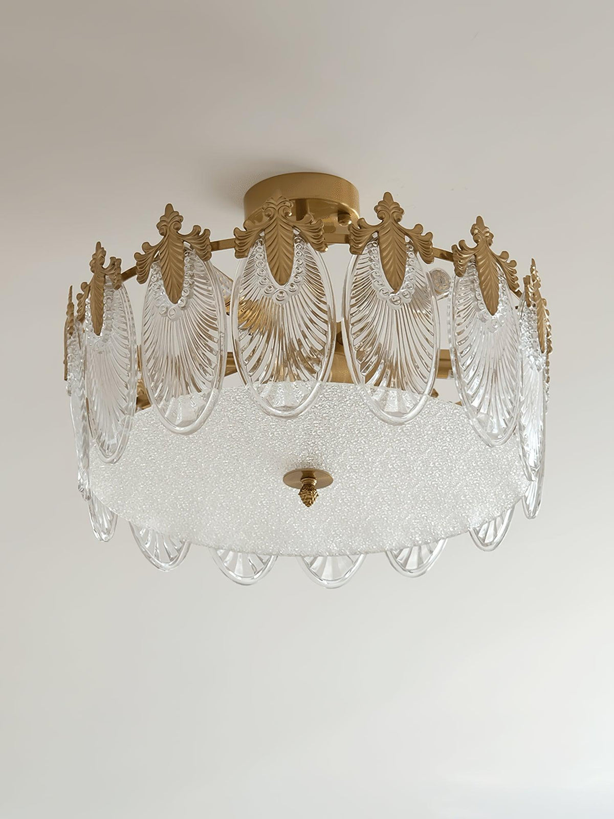 Round Decorative Glass Chandelier-Lighting > Chandeliers & Pendant Lights-casanuva-casanuva