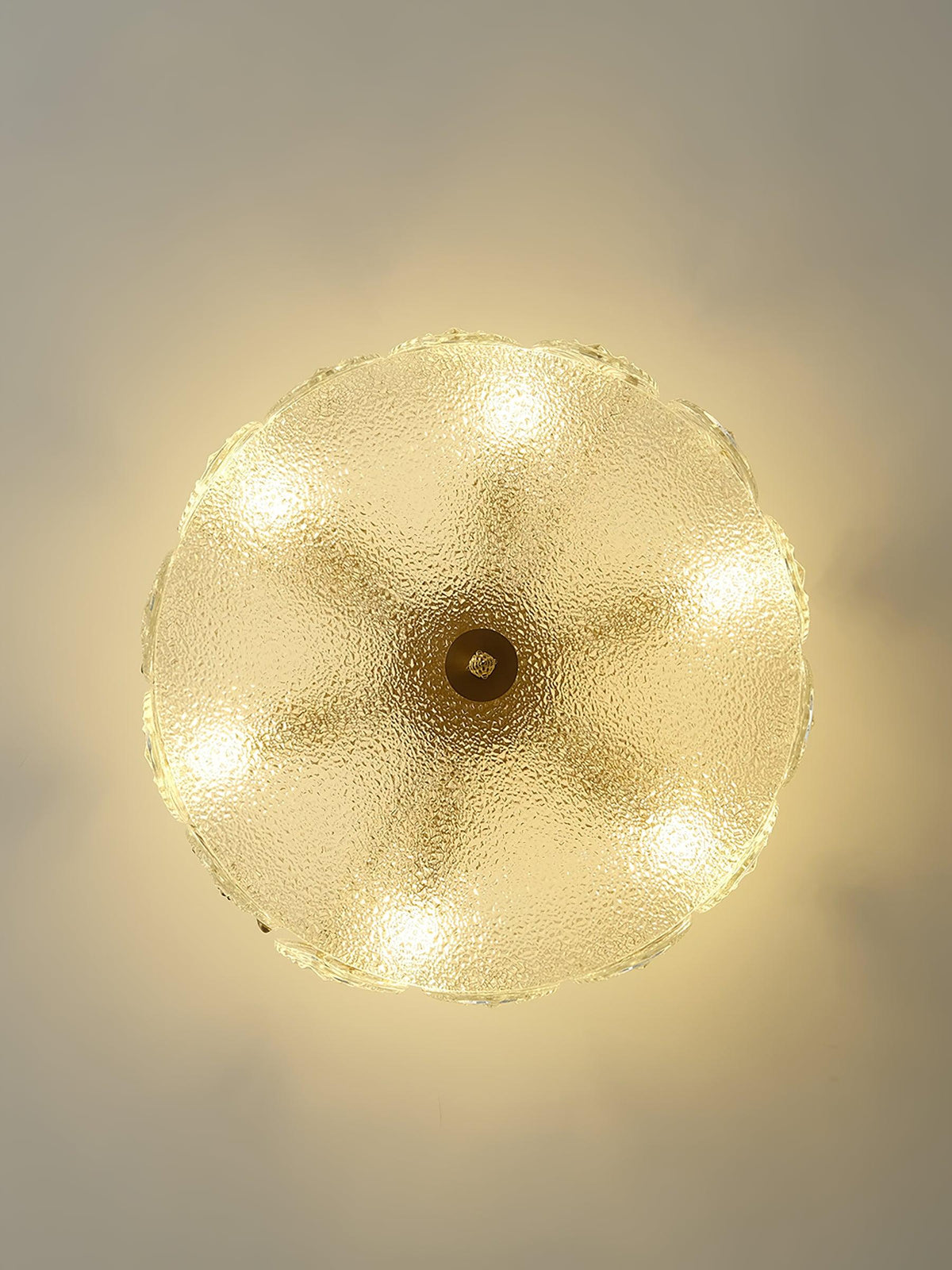 Round Decorative Glass Chandelier-Lighting > Chandeliers & Pendant Lights-casanuva-casanuva