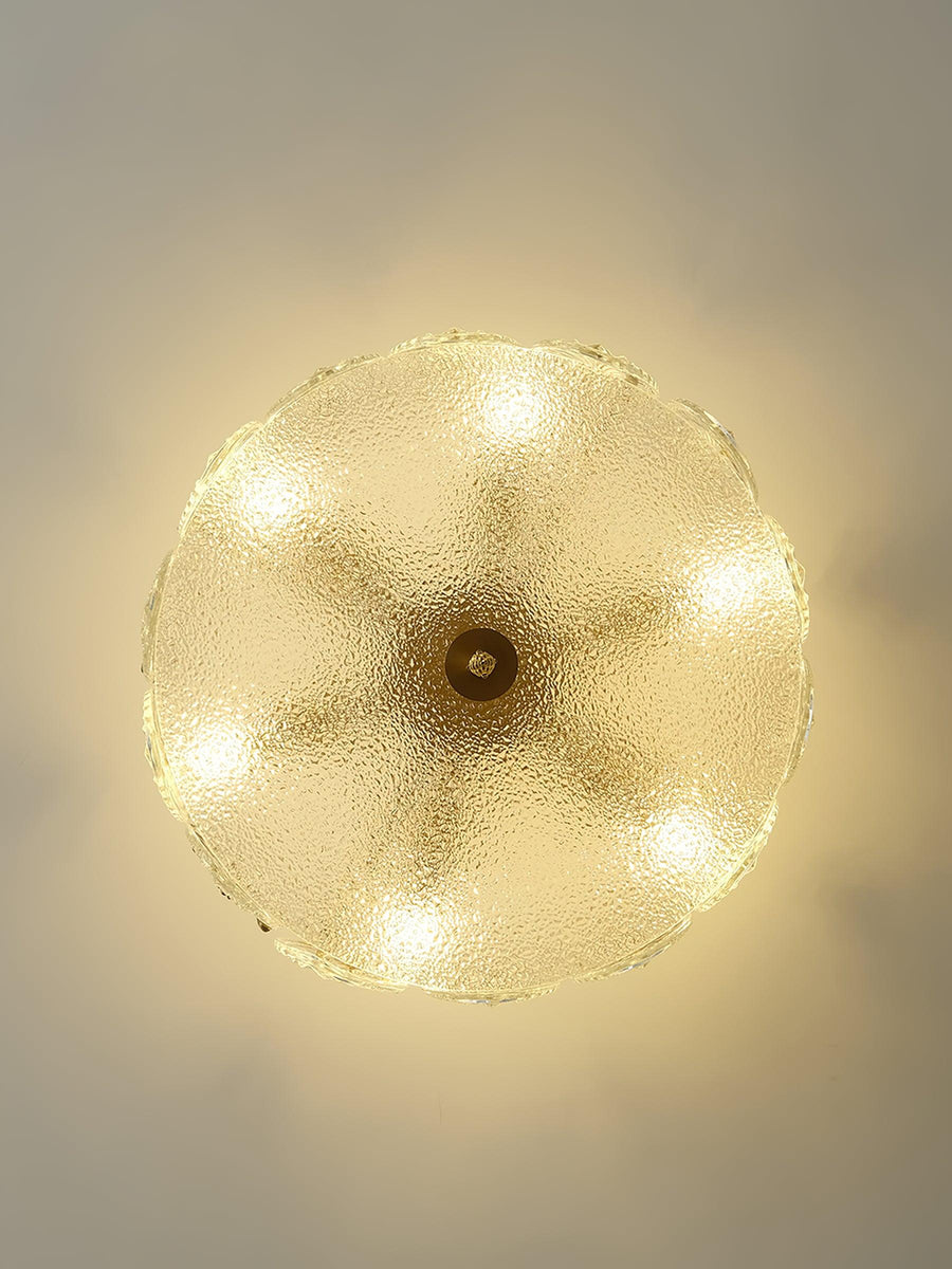 Round Decorative Glass Chandelier-Lighting > Chandeliers & Pendant Lights-casanuva-casanuva